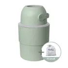 Chicco, kosz na pieluchy, teleskopowy, oliwkowy + worki