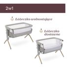 Chicco, Next2Me Armonia, łóżeczko dostawne, scandinavian