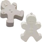 Christmas Decoration, Ciastek, ozdoba z gipsu do malowania