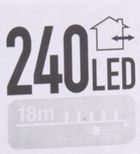 Christmas Gifts, lampki choinkowe, łańcuch świetlny, 240 LED