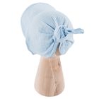 Chustka na głowę chłopięca, muślinowa, jasnoniebieska, Eevi