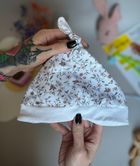 Chustka na głowę dziewczęca, biała, Iltom