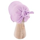 Chustka na głowę dziewczęca, muślinowa, fioletowa, Eevi