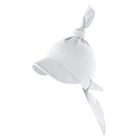 Chustka na głowę niemowlęca, biała, Eevi