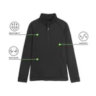 Cienka dopasowana bluza treningowa NOWEAR