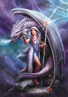 Clementoni, Anne Stokes Collection, Dragon Mage, puzzle, 1000 elementów