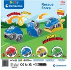 Clementoni, Baby, Przewrotne Samochodziki Ratunkowe, 1 szt.