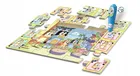 Clementoni, Bluey, puzzle z interaktywnym długopisem, 24 elementów