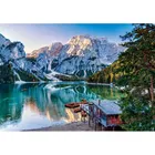 Clementoni, High Quality, Emerald Lake Braies, puzzle, 1000 elementów