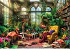 Clementoni, High Quality, The Greenhouse Library, puzzle, 1000 elementów