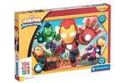 Clementoni, Iron Man i super ekipa, puzzle maxi, 104 elementy