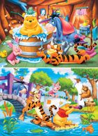 Clementoni, Kubuś Puchatek, puzzle, 2-20 elementów