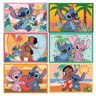 Clementoni, Lilo i Stitch, układanka klockowa, 6 elementów