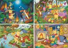 Clementoni, Super Color, Kubuś Puchatek, puzzle 2-20 i 2-60 elementów