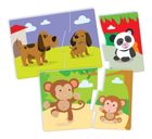 Clementoni, Uczę się bawiąc, Mamy i ich dzieci, puzzle edukacyjne