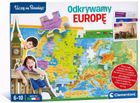Clementoni, Uczę się bawiąc, Odkrywamy Europę, puzzle i karty edukacyjne