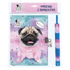 Cleo i Frank, pamiętnik z kłódką, zestaw z bransoletką