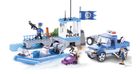 Cobi, Action Town, Patrol policji portowej, klocki, 300 elementów