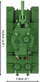 Cobi, Historical Collection, WWII, KV-2, 1:48, klocki, 510 elementów