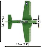 Cobi, Historical Collection WWII North American P-51 Mustang, amerykański jednosilnikowy myśliwiec, 152 klocki