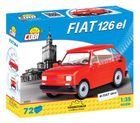Cobi, Mały Fiat 126P 1994-1999, klocki, 72 elementy