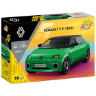 Cobi, Renault 5 E-Tech Green, klocki, 1:35, 78 elementów