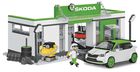 Cobi, Skoda Fabia R5, Racing Garage, stacja kontroli pojazdu, zestaw, 535 elementów