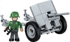 Cobi, Small Army, WWII 3,7cm PAK 36 Niemiecka armata przeciwpancerna, klocki, 55 elementów