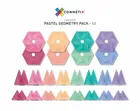 Connetix, Pastel Geometry Pack, klocki magnetyczne, 40 elementów