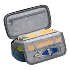 Coocazoo, piórnik, owalny, rozkładany, Blue Craft