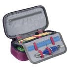 Coocazoo, ScaleRale, PencilDenzel II, piórnik, owalny, rozkładany, Soniclights Purple