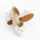 Cool Club, Baleriny na obcasie dziewczęce, białe