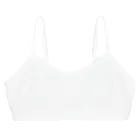 Cool Club, Biustonosz dziewczęcy, prążkowany, biały, mikrofibra, zestaw, 2 szt.