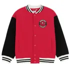 Cool Club, Bluza bejsbolówka chłopięca, rozpinana, czerwona, Spider-Man