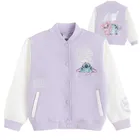 Cool Club, Bluza bejsbolówka dziewczęca, rozpinana, mix, Lilo i Stitch