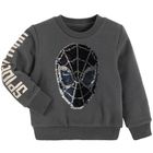 Cool Club, Bluza chłopięca, grafitowa, dwustronne cekiny, Spider-Man