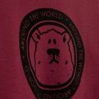 Cool Club, Bluza chłopięca, ocieplana, bordowa