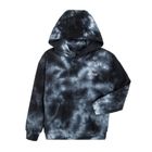 Cool Club, Bluza chłopięca z kapturem, czarno-szara, tie dye