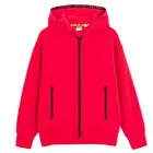 Cool Club, Bluza chłopięca z kapturem, rozpinana, czerwona, Hot Wheels