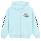 Cool Club, Bluza chłopięca z kapturem, rozpinana, ocieplana, niebieska