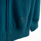 Cool Club, Bluza chłopięca z kapturem, rozpinana, ocieplana, oversize, turkusowa