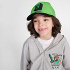 Cool Club, Bluza chłopięca z kapturem, rozpinana, szara, Minecraft