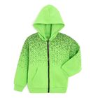 Cool Club, Bluza chłopięca z kapturem, rozpinana, zielona