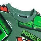 Cool Club, Bluza chłopięca, zielona, Minecraft
