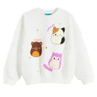 Cool Club, Bluza dziewczęca, biała, Squishmallows