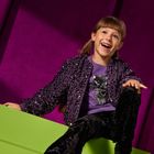 Cool Club, Bluza dziewczęca, rozpinana, fioletowa