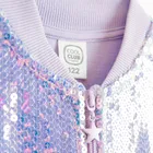 Cool Club, Bluza dziewczęca, rozpinana, fioletowa