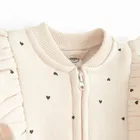 Cool Club, Bluza dziewczęca, rozpinana, ocieplana, beżowa