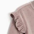 Cool Club, Bluza dziewczęca, rozpinana, welurowa, fioletowa