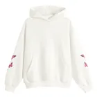 Cool Club, Bluza dziewczęca z kapturem, ocieplana, biała